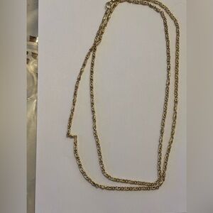 Classic Gold-Tone Link Chain Necklace